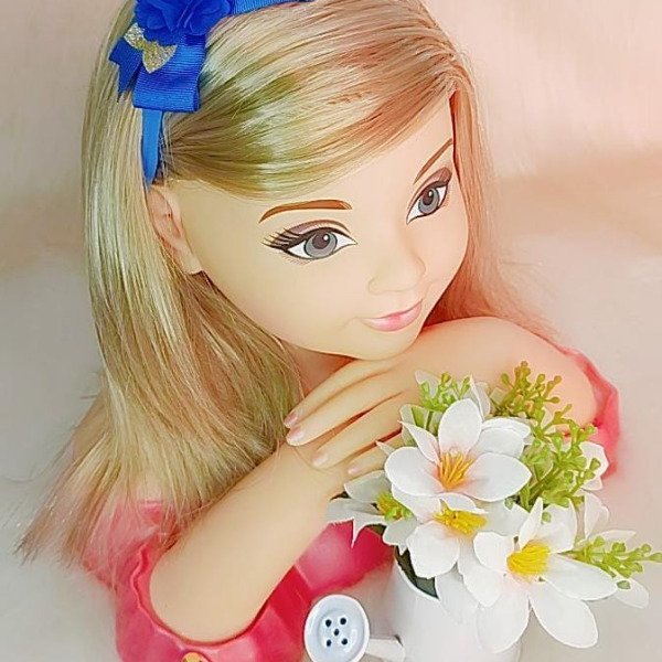 Faixa Belli Florzinha Azul