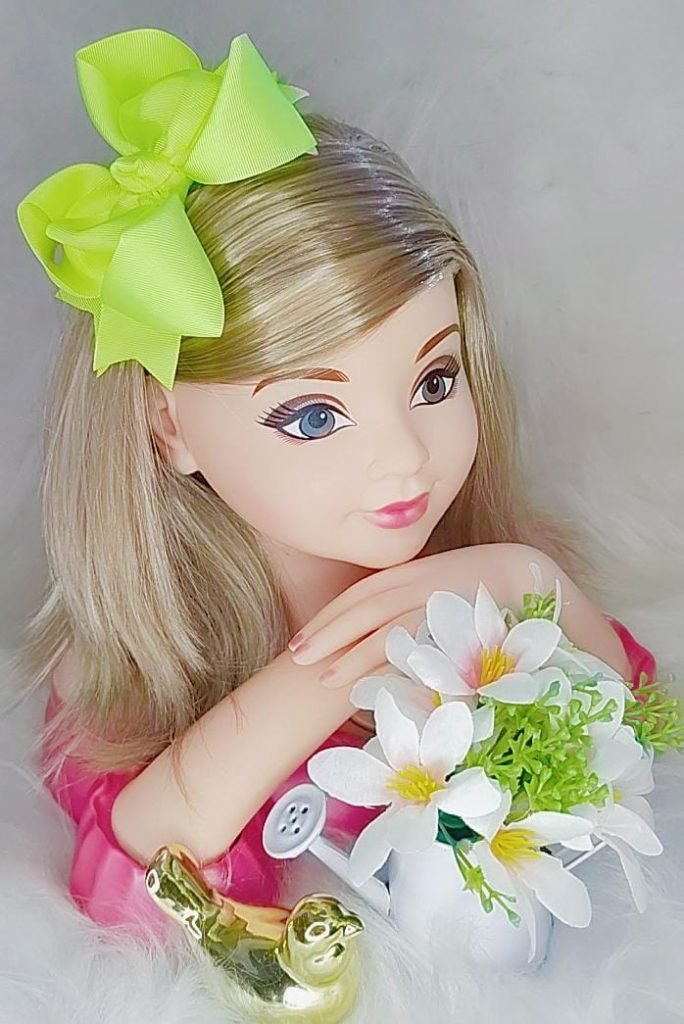 Laço Belli Amarelo Neon