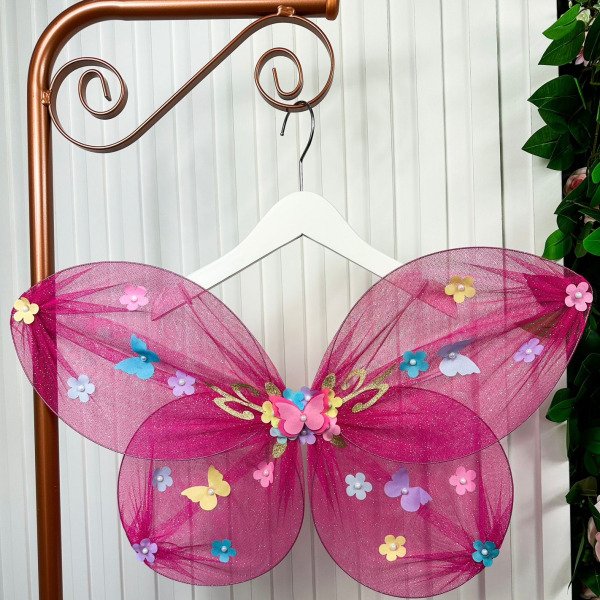 Asa De Borboletas / Fadas Infantil Pink