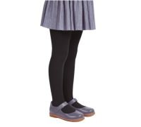 Meia Calça Fio 40 Trifil Juvenil Preta Lisa