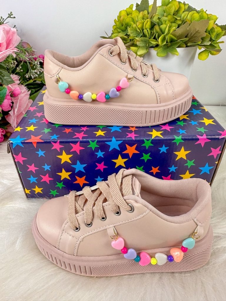 Tenis Nilqi Helo Miçangas Rose