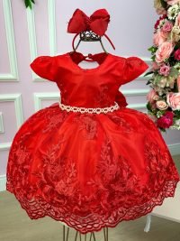 Vestido Marie Vermelho Realeza