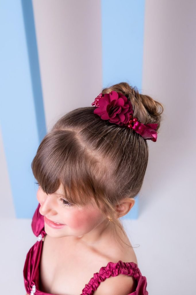 Porta Coque Belli Flor Perolas Marsala