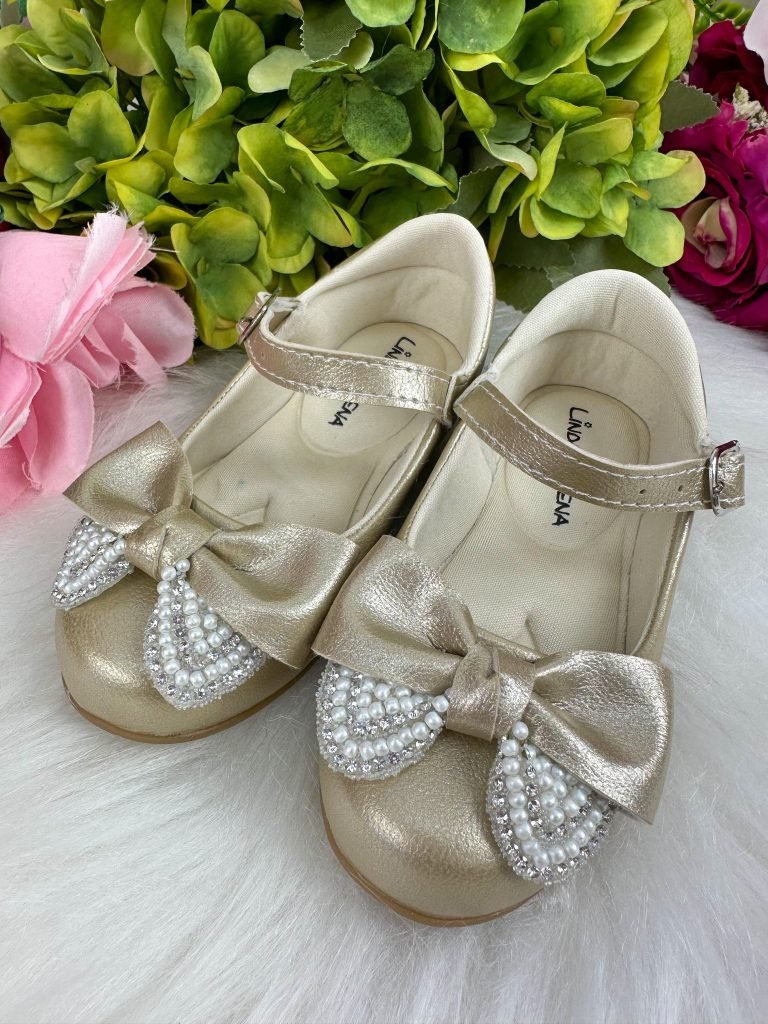 Sapatilha Flor Di MIla Carol Dourada