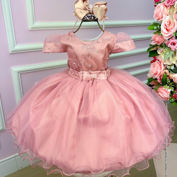 Vestido Marie Rose Laço Bella