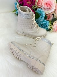 Bota/Coturno Nilqi Marilia Cano Baixo Off Brilho