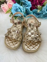 Sandália Nilqi Mari Dourada