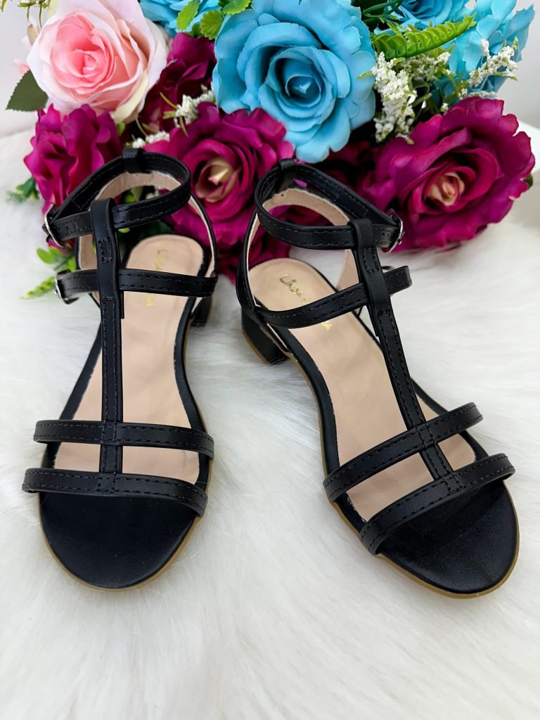 Sandalia Flor Di Mila Mariana Preta