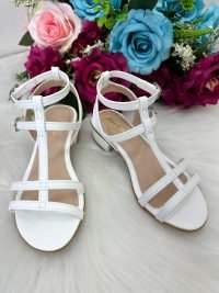 Sandalia Flor Di Mila Mariana Branca