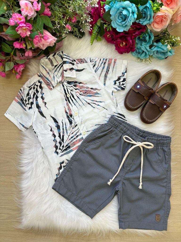 Conjunto Meninos Lucas Banana Club  Shorts