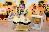 Romper/Vestido Princesa Abelha – Abelinha