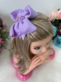 Laço Belli Strass Maria Alice Lilas