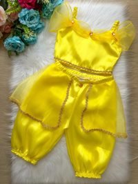 Fantasia Princesa Belli Princesa Jasmine Amarela