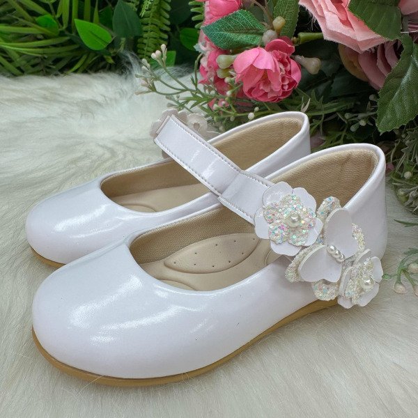 Sapatilha Doce Pe Lili Branca