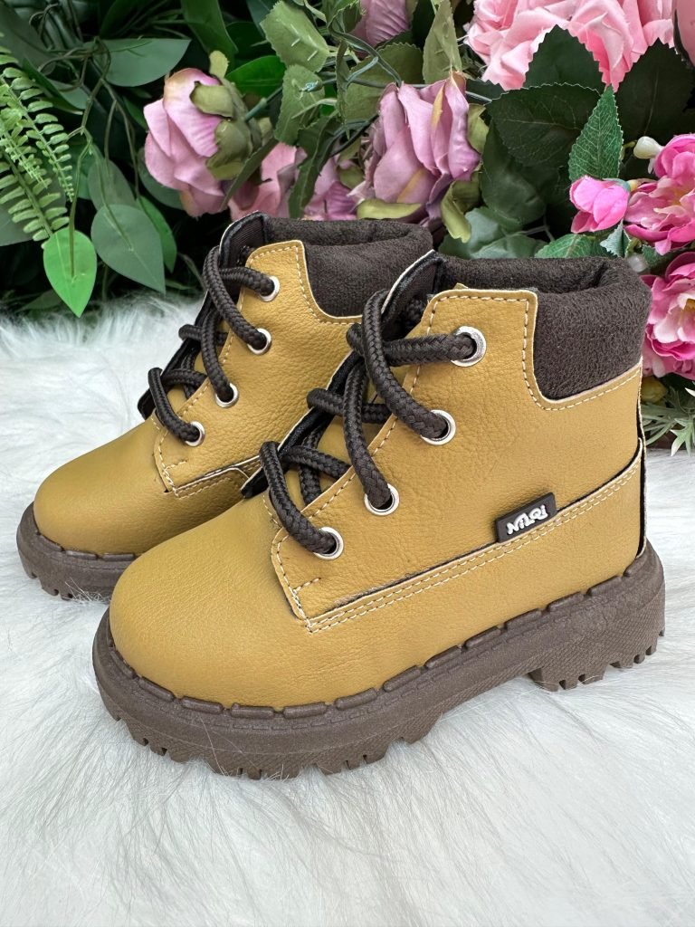 Bota/Coturno Masculina Nilqi Mostarda