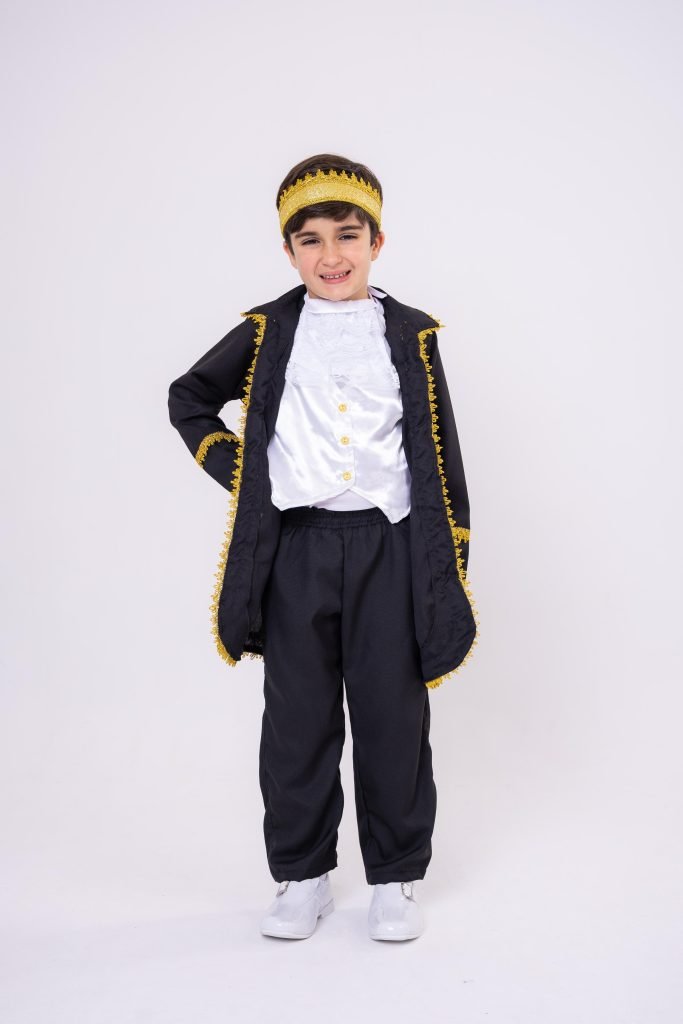 Fantasia Princesa Belli Principe Conde William Preto