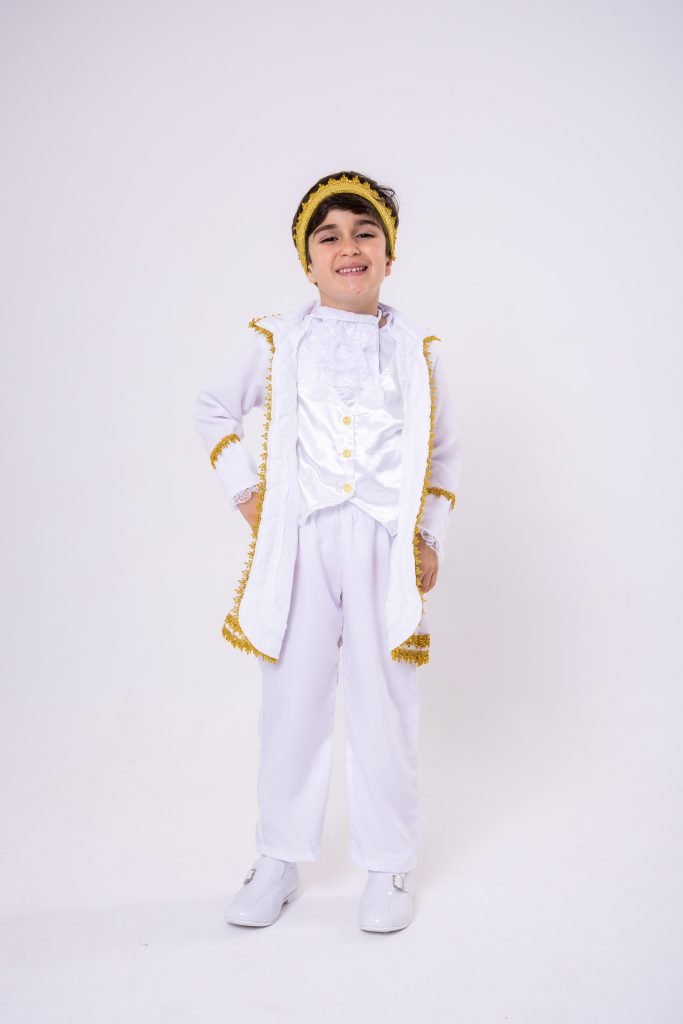 Fantasia Princesa Belli Principe Conde William Branco