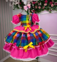 Vestido Junino Mimadine Luxo Luciana