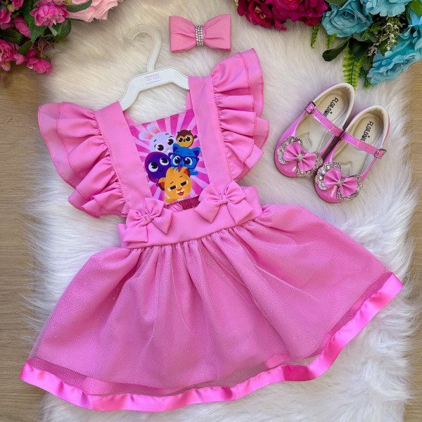 Romper/Vestido Princesa Belli Bolofofos – Bolo Fofos R