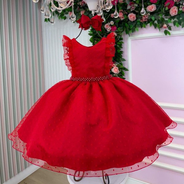 Vestido Mini Miss Ana Julia Vermelho