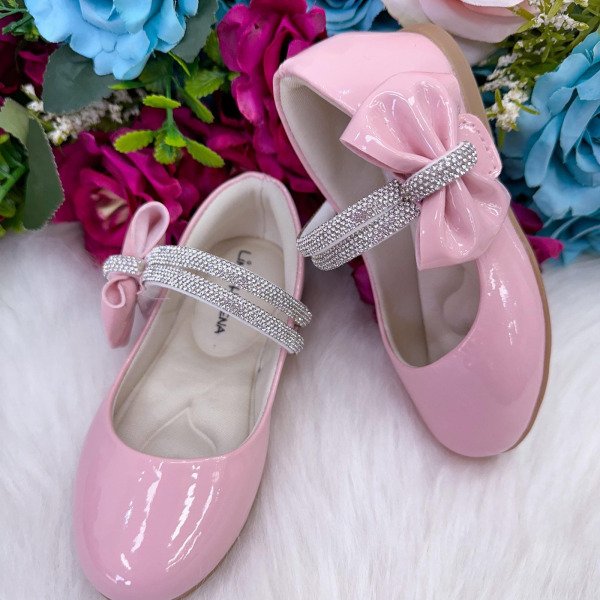 Sapatilha Flor Di MIla Maya Rosa Bebe