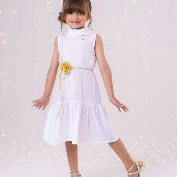 Vestido Blogueirinha Serena Branco