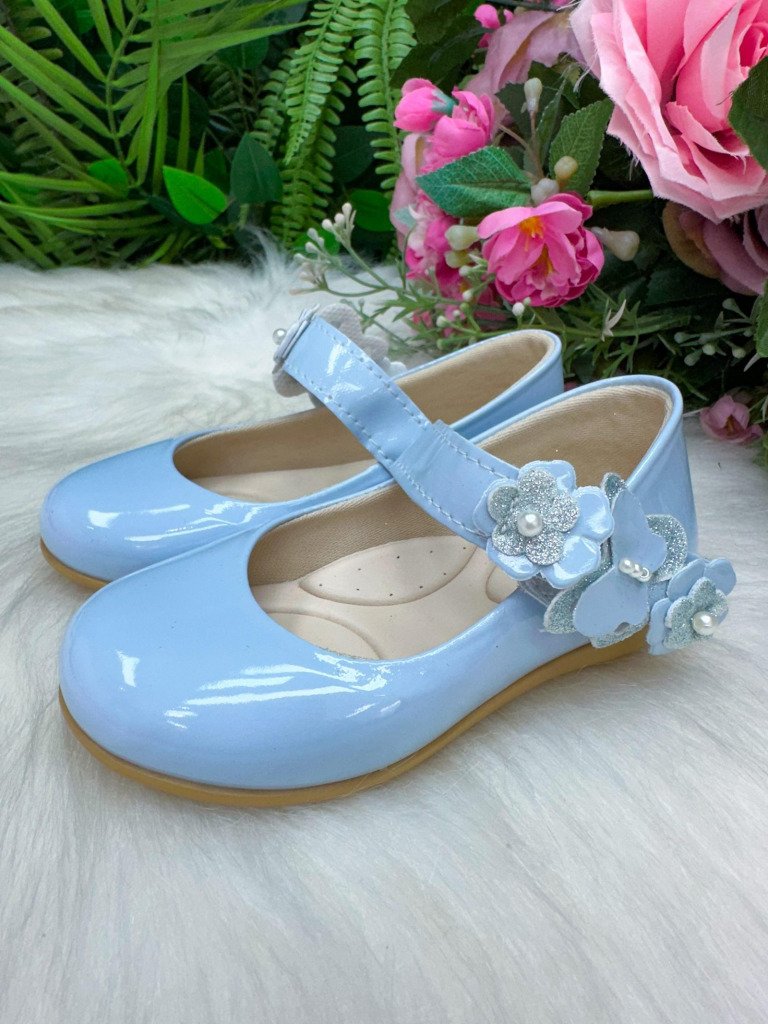 Sapatilha Doce Pe Lili Azul Bebe