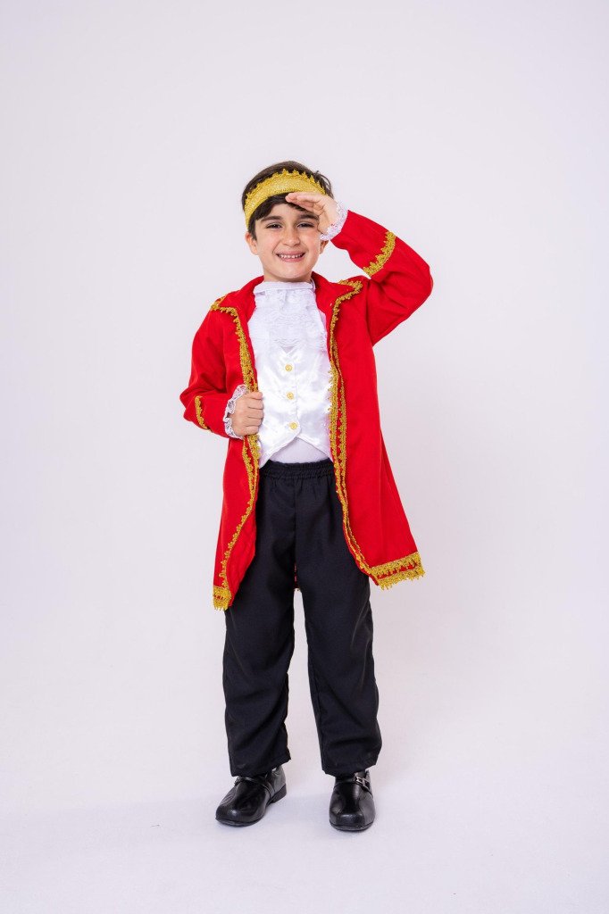 Fantasia Princesa Belli Principe Conde William Vermelho