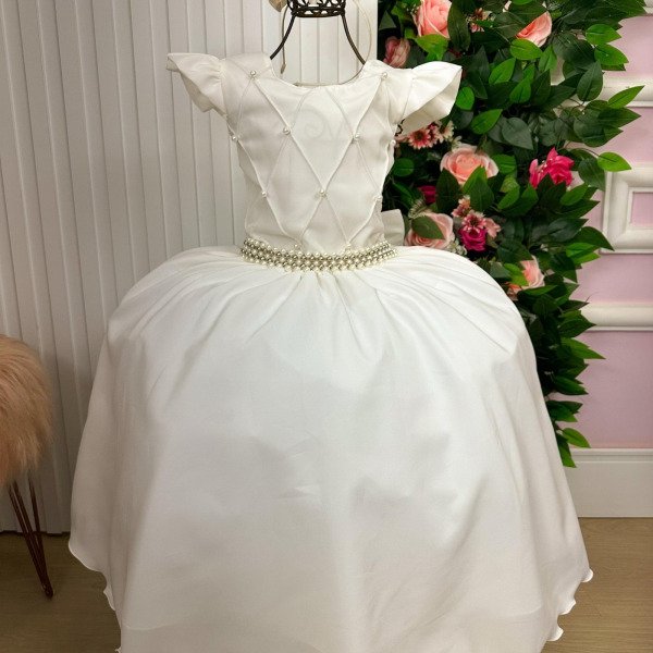 Vestido Ysa Kids Ariane Longo Off