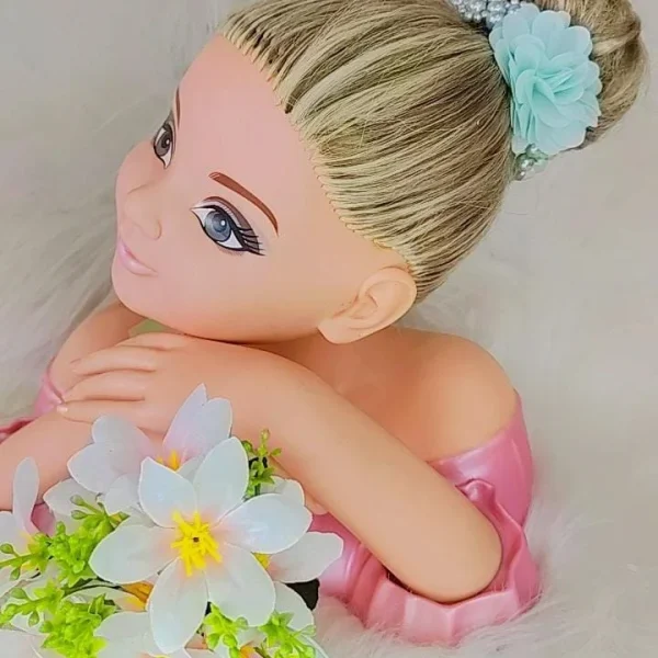 Porta Coque Belli Flor Perolas Verde Claro