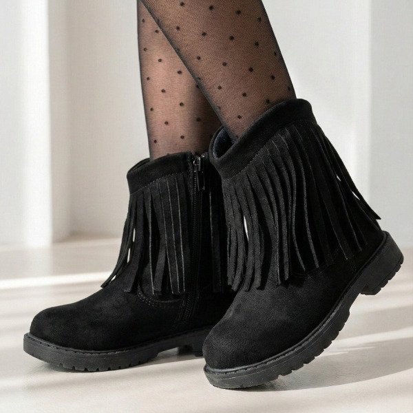 BotaCoturno StarPink Love Preto