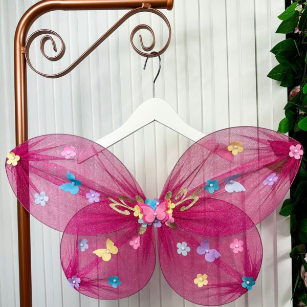 Asa De Borboletas / Fadas Infantil Pink