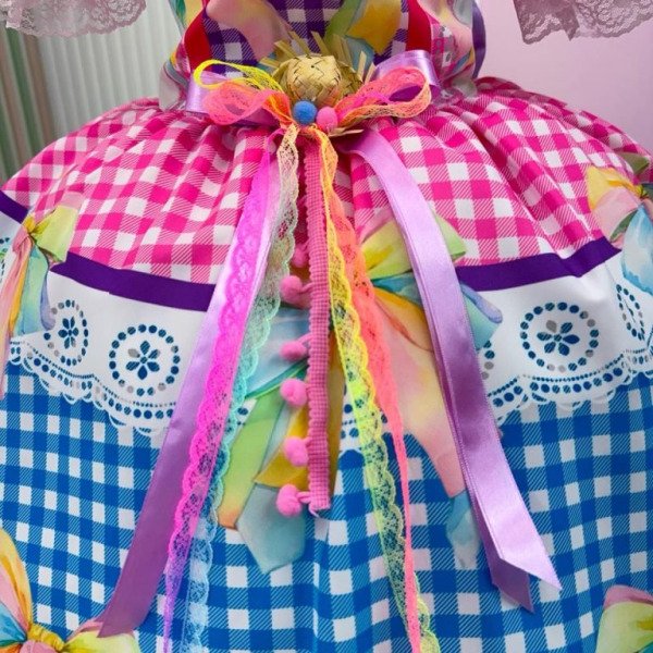 Vestido Marie Junino Laço da Alegria