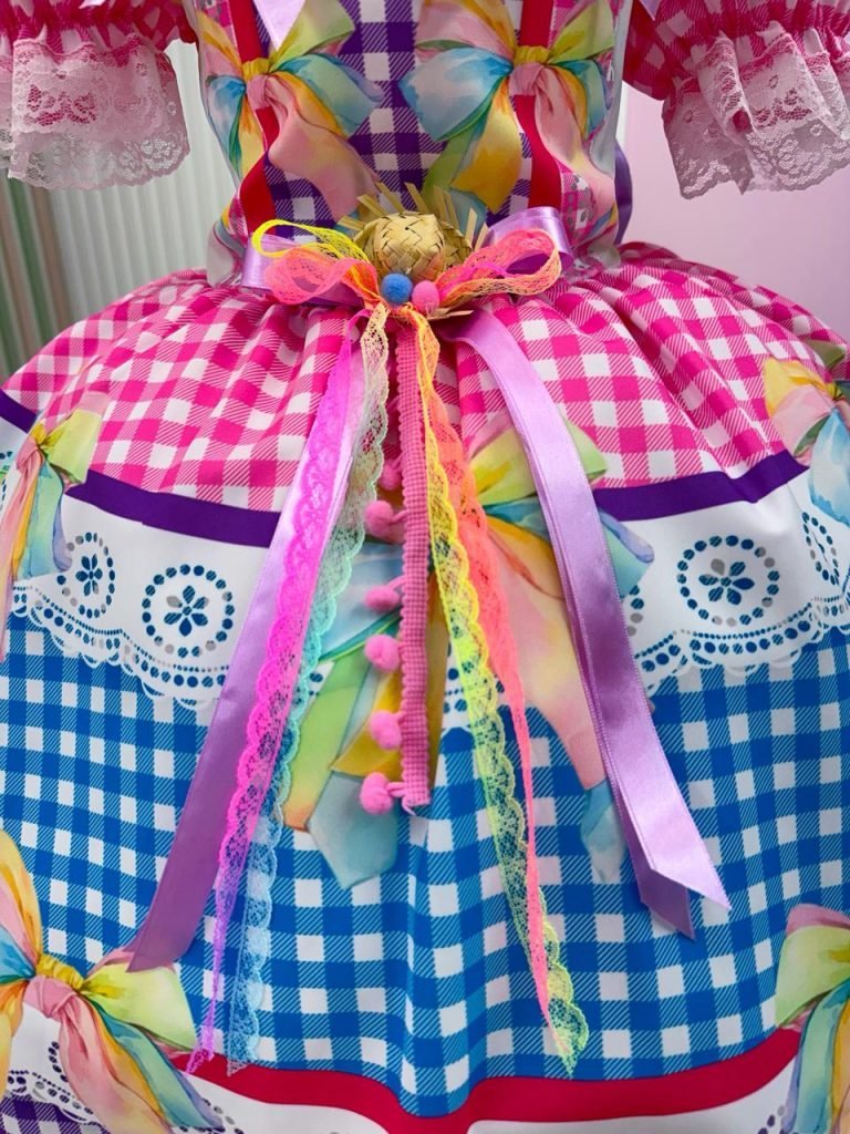 Vestido Marie Junino Laço da Alegria
