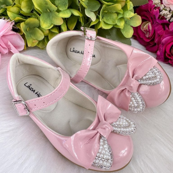 Sapatilha Flor Di MIla Carol Rosa Bebe