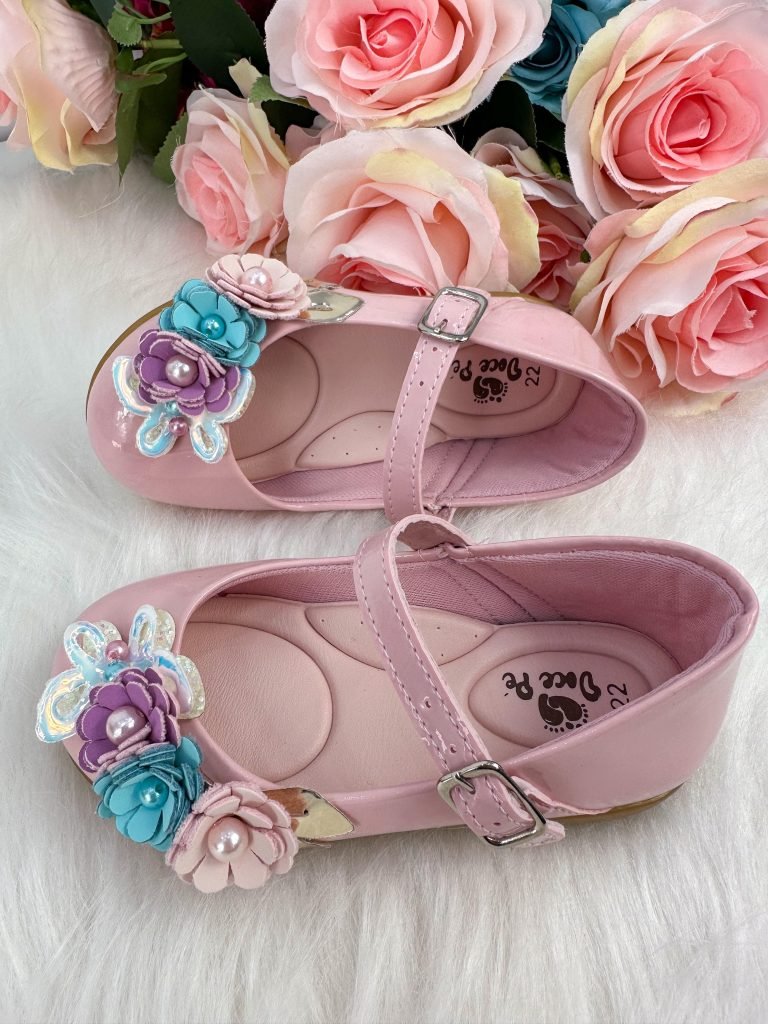 Sapatilha Doce Pe Juju Jardim Encantado Rosa