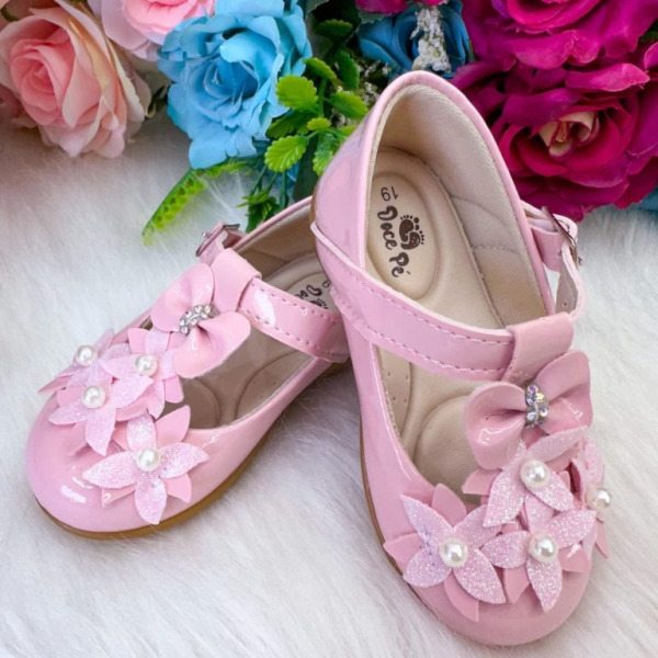 Sapatilha Doce Pe Baby Rosa Bebe