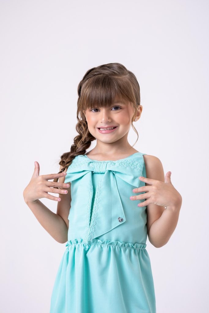 Vestido Blogueirinha Lola Verde Tiffany