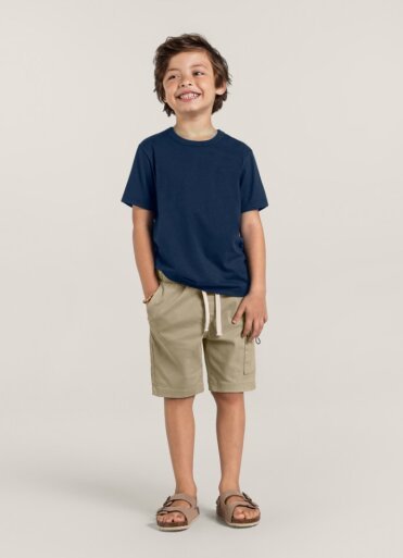 BERMUDA Infantil menino Extreme Brandili em SARJA COMFORT bermuda infantil masculina em sarja
