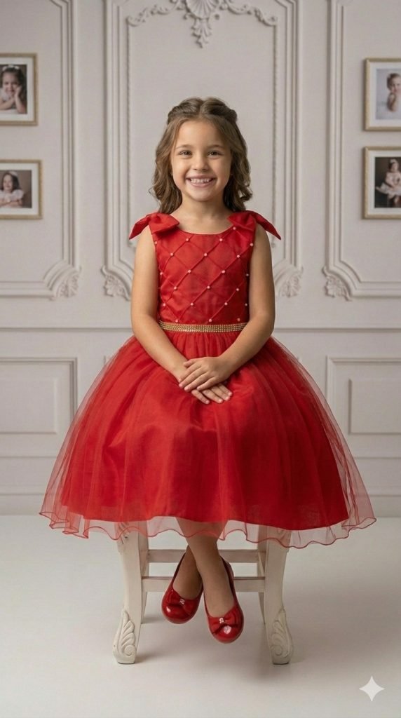 Vestido Marie Mariely Vermelho