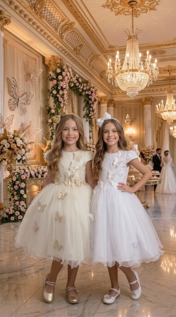 Vestido Juvenil – Midi Vila Lele Sabrina Daminha/Florista